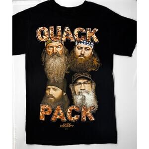Duck Dynasty Quack Pack Men's Tshirt size S Pre-Owned in good condition